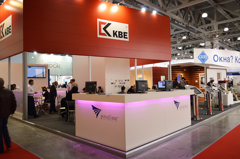 Выставочный павильон торговой марки KBE, МОСБИЛД 2013