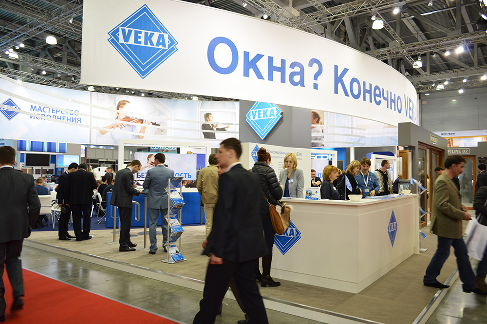 Выставочный павильон торговой марки VEKA, МОСБИЛД 2013